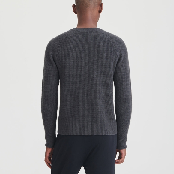 Naadam Cashmere Waffle Knit Sweater Merlot - Picture 5 of 6